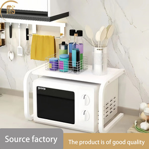 Counter-top Floor-to-ceiling Kitchen Microwave Oven Storage <strong>Shelf</strong> Home Oven Electric Cooker <strong>air</strong> <strong>Fryer</strong> Storage <strong>Shelf</strong> - Product Image 4