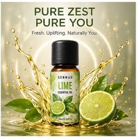 Échantillon Gratuit Huile de Parfum Huile de Citron 10ml 20ml 30ml Bouteille en Verre Huile Essentielle de Citron Pure pour SPA Aromathérapie