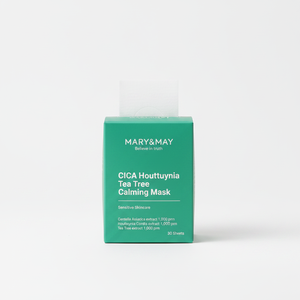 แผ่นมาส์กหน้าจากต้นชา CICA Houttuynia 30แผ่นมาส์กหน้า May & May - Product Image 2
