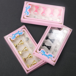 Multi-color 5pcs/set Magnetic Nail Tip Display Nail Tips Stand Set Professional Training Fingernail Nails Art Practice Holder - Product Image 4