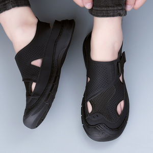Sandalias Casuales de Malla para Hombre, Punta Cerrada, Transpirables, Suela de EVA, Zapatos de Verano - Product Image 3