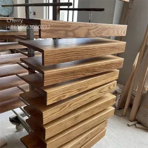 Rubber Wood Stair Parts For Handrails/ Balusters/ Stair Tread