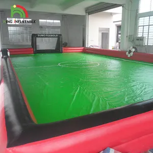 Soap Soccer Field Inflatable Outdoor Backyard Inflatable Football Field For Sale