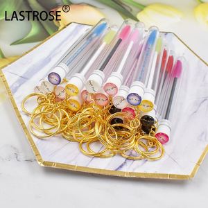 Cepillo de Pestañas de Lujo con Tubo, Cepillo de Pestañas de Cristal Brillante de Alta Calidad con Diseño Personalizado, Soporte Desechable para Limpiar Cepillos de Pestañas - Product Image 4