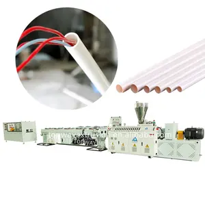 PVC elektrikli sevk borusu ekstruder plastik boru üretim hattı PVC boru ekstrüzyon makinesi