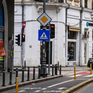 Feu de signalisation 300mm rouge jaune vert non motorisé vélo LED feux de signalisation