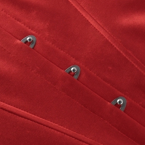 Top <span class=keywords><strong>Corsetto</strong></span> Sexy con Colletto Quadrato e Motivo Floreale, Design Traspirante a Lisca di Pesce e Canotta Corta Casual Senza Maniche - Product Image 5