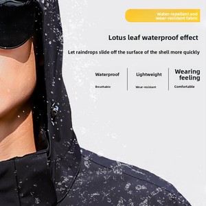 Giacca Bomber Sportiva da Uomo con Cappuccio, Leggera, con Cerniera, Protezione UV, Resistente al Sole, per Esterni, Nuova Collezione Estate 2025 - Product Image 4