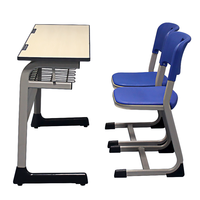 Ensembles de meubles pour enfants, table et deux chaises, bureau et chaise de classe scolaire, double bureau pour enfants
