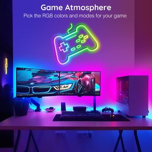 Neonawall 50FT RGB LED Neon Rope <span class=keywords><strong>Light</strong></span> con App/Telecomando, Impermeabile IP65, Sincronizzazione Musicale, Flessibile per Camera da Letto, Gaming, Decorazioni Interne ed Esterne - Product Image 3