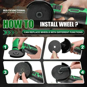 <b>Mini</b> 12V Cordless Angle With Brushless Motor Power Tools for DIY Grinding CMG-12A 12V <b>Mini</b> Cordless Brushless CMG-12A - Product Image 6