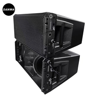 Sistema de Altavoces de Línea HDL 30-A Pro Sound de Dos Vías con Alimentación Activa Dual para Bodas, Altavoz PA HDL-30A de 10 Pulgadas
