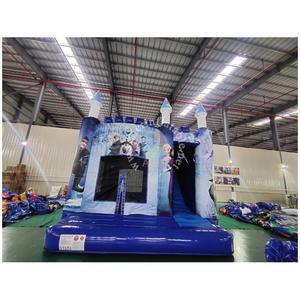 Casa de Nieve Inflable con Tobogán, Diseño de Dibujos Animados, la Más Vendida - Product Image 2