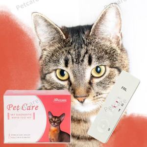 Détection de maladies d'animaux de compagnie vétérinaire Panleucopénie féline/péritonite infectieuse/<span class=keywords><strong>Test</strong></span> rapide combiné Giardia (FPV-FIPV-GIA) - Product Image 2