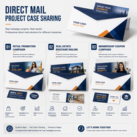 Enveloppe de courrier directe personnalisée avec estampage à chaud SHINY Premium pour campagne marketing haut de gamme, kit d'envoi pour événements boutique