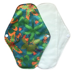 Washable Sanitary <strong>Pads</strong> Serviette Hyginique Lavable Menstrual <strong>Pads</strong> Reusable Eco Friendly <strong>Swim</strong> Nappy - Product Image 4