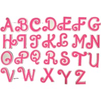 Olian personnalisé bricolage insérer Alphabet lettre breloque EVA plage trou fourre-tout Bogg sac accessoires insérer sabot décor charme