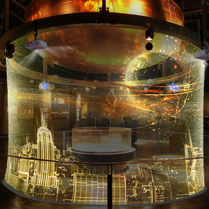 Schermi Olografici Cilindrici per Musei Scientifici Proiezioni Immersive Interattive a 360 Gradi Esperienze Visive Mostre - Product Image 5