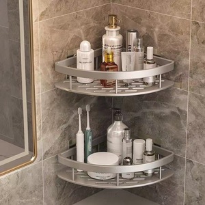 Nouvelle conception, ne permet pas d'économiser l'eau, étagère d'angle pour salle de bain, étagère d'angle pour salle de bain, porte-shampoing, accessoires de <span class=keywords><strong>WC</strong></span>, étagère de rangement pour cuisine - Product Image 4