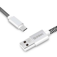 Vente en gros boîtier métallique câble usb 3,3 pieds 6 pieds câble de charge de données de synchronisation de charge rapide pour le chargement des appareils mobiles