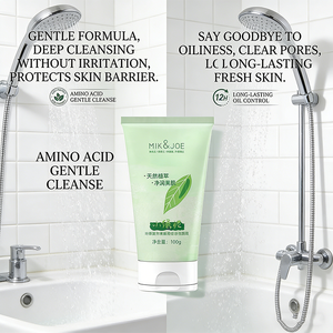 Limpiador Facial de Arcilla con Clorofil, Aminoácidos, Ácido Hialurónico y Vitamina C para Control de Grasa, Limpieza Profunda de Poros y Puntos Negros - Product Image 3