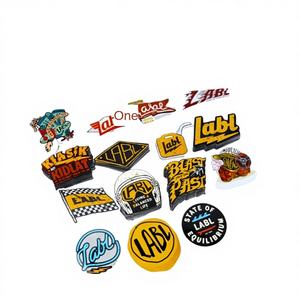 Etiquetas Adhesivas de Vinilo de PVC Impermeables Impresas Personalizadas, Papel Sintético Circular con Logotipo de Marca para Embalaje, Tarjetas de Agradecimiento - Product Image 2