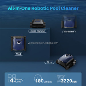 Contrôle intelligent Nettoyage Aspirateur sans fil Mur monté Piscine Accessoire de natation <span class=keywords><strong>Robot</strong></span> nettoyeur automatique - Product Image 3