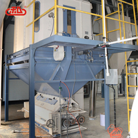 1-10 tonnes par heure de refroidissement de fleur de compteur et de machine de criblage pour le produit d'alimentation de granule d'animal