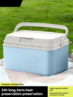 Boîte isotherme compacte, réutilisable, étanche, légère et portable pour voiture, bateau, marine, extérieur et voyage