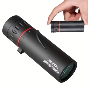 Các 2000x25 cao kính thiên văn Một mắt là nhỏ gọn và di động, làm cho chúng thích hợp cho du lịch, đi bộ đường dài, câu cá và cắm trại - Product Image 1