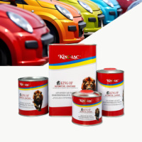 Peinture automobile liquide acrylique 2K rouge violet foncé B16, haute brillance, résistance aux UV, peinture de finition en spray pour voiture