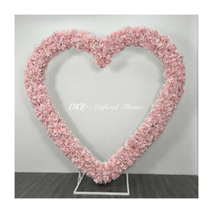โรงงาน DKB ประดิษฐ์โค้งรูปหัวใจสีชมพูโรแมนติกสําหรับตกแต่งงานแต่งงาน - Product Image 2