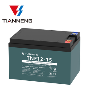 Tianneng 12-15 <b>12V</b> 15Ah Sealed <b>Deep</b> <b>Cycle</b> <b>Battery</b> for Golf Carts & Wheelchairs - Product Image 1