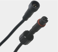 QUANWEI M8 M16 M15 Prise électrique étanche 2 3 4 5 6 broches Connecteur de câble M12 pour éclairage LED extérieur