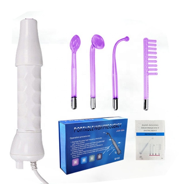 OEM Custom Household Skin Care Device Beauty Equipment Facial High Frequency Facial Machine Portable High Frequency Facial Wand