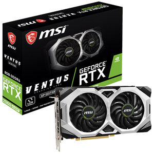 การ์ดจอ GeForce RTX 2060 SUPER VENTUS 8G มือสอง พร้อมหน่วยความจำ GDDR6X 256 บิต รองรับ Ray Tracing G-SYNC DHR GeForce RTX 2060 S - Product Image 1