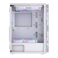 Lovingcool Factory boîtier PC le plus populaire ordinateur pleine tour Gamer bureau côté verre USB3.0 boîtier CPU ventilateur châssis d'armoire de refroidissement