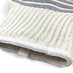 <span class=keywords><strong>Gant</strong></span> de four <span class=keywords><strong>anti</strong></span>-<span class=keywords><strong>chaleur</strong></span> Doublure en coton en fibre d'aramide Gants de <span class=keywords><strong>barbecue</strong></span> résistants à la <span class=keywords><strong>chaleur</strong></span>, gris - Product Image 4