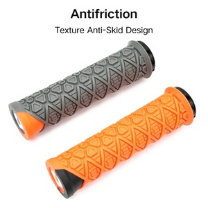 ODI-Empuñaduras para manillar de bicicleta de montaña, empuñaduras de bloqueo antideslizantes, cubierta de manillar de silicona absorbente de golpes para DH, todoterreno, <span class=keywords><strong>BMX</strong></span> Cuff - Product Image 6