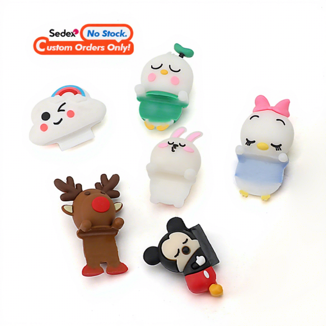 Phone Cover Case Decoration Charm Cute 3D Cartoon Kawaii Animal Character for Phone Cover 16 15 14 13promax 12 Xs 11pro 8plus