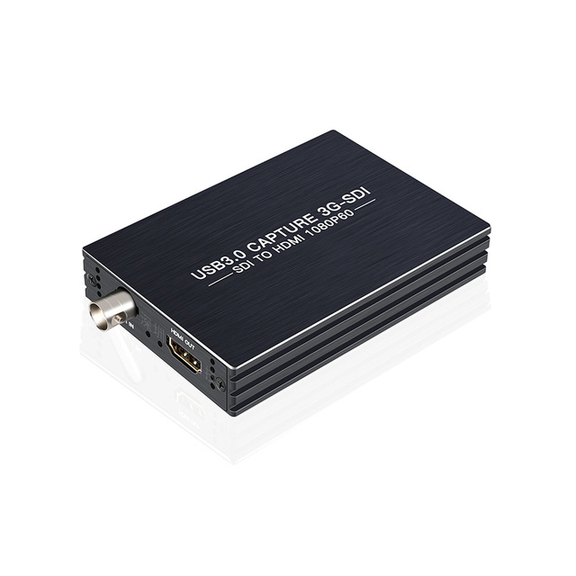 Game Capture Card 4K 1080P 60Hz 60fps 3G SDI to HDMI USB 3.0 HD Audio Video Capture Card for Live Stream