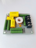 Diviseur de fréquences passif 2 voies pour haut-parleur, professionnel, pour aigus et graves, avec bornes de connexion