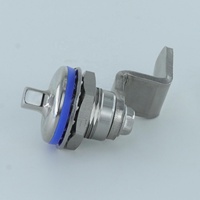 Loquet de compression hygiénique Securilock D1-1441-048 IP69K, antivol, haute sécurité, installation facile pour environnements corrosifs et lavables