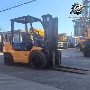 Montacargas TOYOTA FDZN30 de 3 toneladas, montacargas usado de Japón, 3 toneladas, motor 1DZ-2, máquina usada de segunda mano, montacargas de 3000 kg a gasolina. - Product Image 3