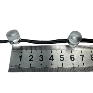 EVO-800-MT2;8 * 100ct DC12V WS2811 RGB IC adressable 12mm EVO marque Pixel guirlande lumineuse 3Pin 2.5 pouces fil noir 2M câble au début - Product Image 3