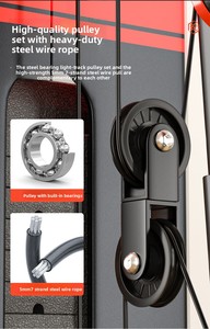 फिटनेस उपकरण घरेलू बहु-समारोह संयोजन एकीकृत व्यापक प्रशिक्षक तीन-व्यक्ति खेल उपकरण - Product Image 6