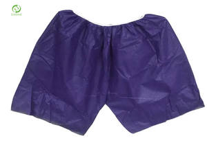 Tissu non tissé jetable 30gsm 45*75cm pantalon à quatre coins pour hommes pantalon de couleur noire dans les hôtels, salons de <span class=keywords><strong>massage</strong></span>, salons de spa - Product Image 4