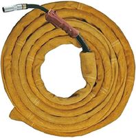 Selubung Kabel MIG/Plasma Futureshield Kuning 137" Produk Pengaman Obor Las Tig untuk Kulit Tahan Api yang Dijahit