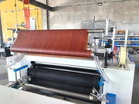 Machine de laminage à haute productivité contrôlée par PLC QILI pour film PVC sur panneaux de plafond et de mur en plaques de plâtre