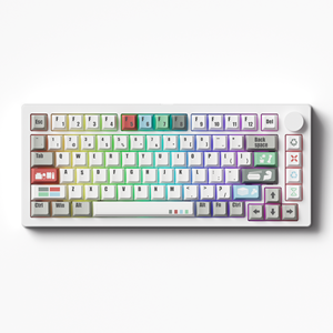 Clavier mécanique de jeu AKKO M1 V5 Via US Series 75% OEM, rétroéclairage RGB 5.0/USB-C, cadre en aluminium, batterie 8000mAh, 1000Hz, hot-swap - Product Image 4